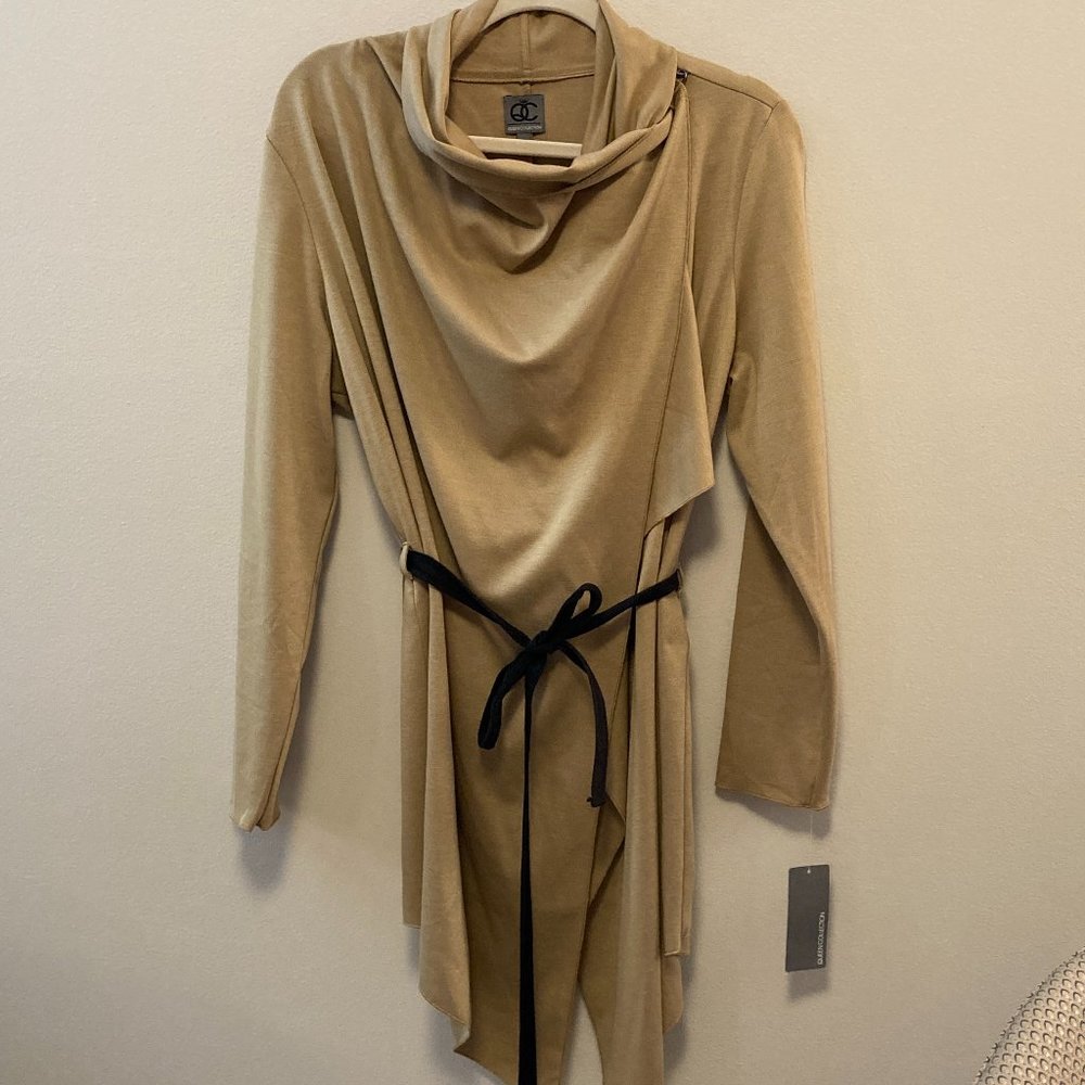 Jacket NWT Sz XL Queen Collection by Queen Latifah Tan Quiet Luxury Career